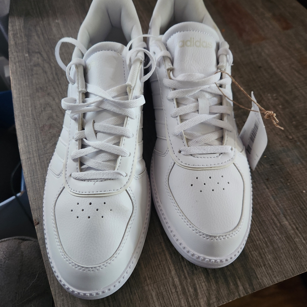Adidas Breaknet Sleek Cloudfoam Plus White Sneakers